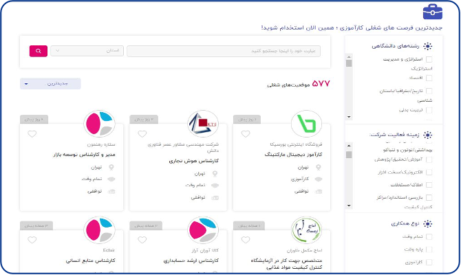 راهنمای ثبت فرصت شغلی در سامانه اشتغال دانشگاه علامه طباطبائی